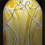 vitral capilla Santa Gertrudis